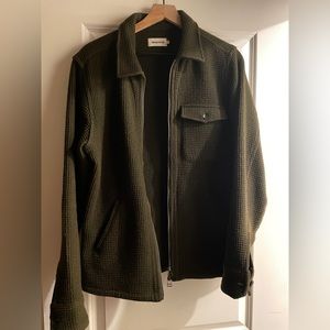Taylor Stitch The Coit Jacket in Olive Waffle